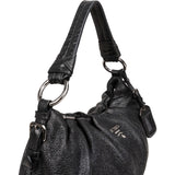 Prada Vitello Daino Ruched Hobo Shoulder Bag