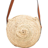 Chloé Raffia Marcie Basket Crossbody Bag