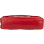 Chanel Quilted Lambskin 24K Gold Small Single Flap Crossbody Bag xx datacode, innenraum - vintageandkickz