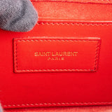 Saint Laurent Red Leather Kate Chain Crossbody Bag xx maße - vintageandkickz
