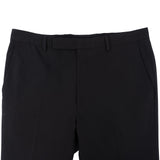 Prada Black Zip Suit Pants Trousers (IT52)