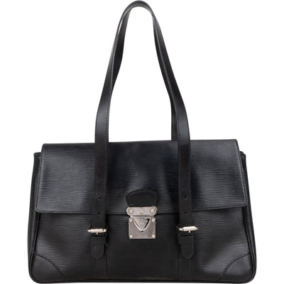 Louis Vuitton Noir Epi Leather Segur Shoulder Bag