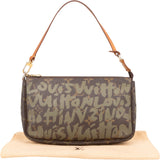 Louis Vuitton Limited Monogram Graffiti Pochette Accessoires Handbag