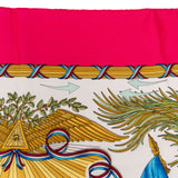 Hermès Liberté Égalité Fraternité 1789 Silk Carre 90 Scarf Tuch