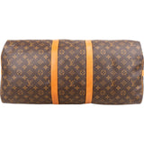 Louis Vuitton Monogram Canvas Keepall 55 Bandoulière Travel Bag