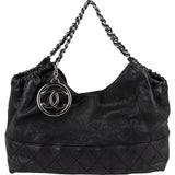 Chanel Calfskin Modern Chain CC Hobo Handbag