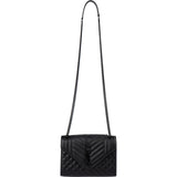 Yves Saint Laurent Grain de Poudre Leather Envelope Crossbody Bag