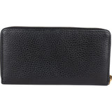 Gucci Pebbled Leather GG Zip Around Wallet