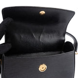 Louis Vuitton Noir Epi Leather Buci Shoulder Bag