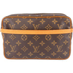 [🔄️B23 / F35] Louis Vuitton Monogram Canvas Pochette Marelle Handbag - vintageandkickz