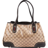 Gucci Monogram GG Coated Canvas New Britt Shoulder Bag