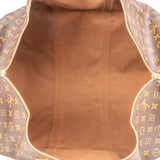 Louis Vuitton Monogram Canvas Keepall 60 Bandoulière Travel Bag