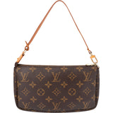 Louis Vuitton Monogram Canvas Pochette Accessoires Handbag