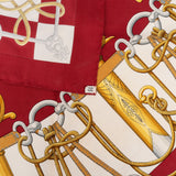Hermès Cliquetis Silk Carre 90 Scarf Tuch