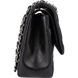 Chanel Quilted Lambskin Jumbo Double Flap Crossbody Bag