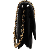Chanel Quilted Lambskin Wallet On Chain Crossbody Bag