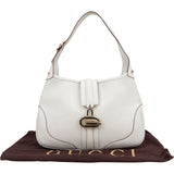 Gucci Grained Leather Jackie Shoulder Bag