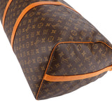 Louis Vuitton Monogram Canvas Keepall 60 Bandoulière Travel Bag