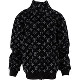 Louis Vuitton Monogram Fleece Teddy Zip Jacket (L)