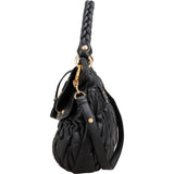 Miu Miu Matelassé Leather Coffer Handbag