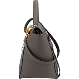 Celine Grey Leather Grained Calfskin Belt Handbag