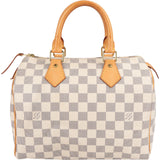 Louis Vuitton Monogram Damier Azur Canvas Speedy 25 Handbag