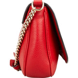 Gucci Grained Leather Soho Chain Crossbody Bag