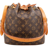 Louis Vuitton Monogram Canvas Sac Noe Petit Shoulder Bag