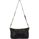 Miu Miu Black leather Vitello Lux Daino Handbag
