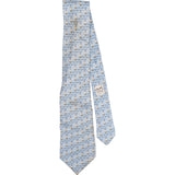 Hermès Sailboat Print Silk Tie Krawatte