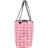 MCM Monogram Visetos Leather Reversible Liz Shopper Shoulder Bag