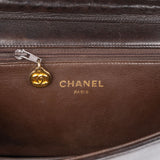 Chanel Quilted Lambskin CC Single Flap Shoulder Bag