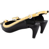 Louis Vuitton Multicolor Patent Leather Zipper Detail Slingback Pumps (37)