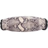 Stella McCartney Python Print Falabella Fold Over Tote Shoulder Bag