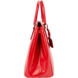 Prada Saffiano Vernice Leather Large Galleria Tote Handbag