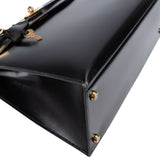 Hermès Box Calf Leather Kelly Sellier 32 Handbag