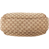 Gucci Monogram GG Canvas Web Hobo Shoulder Bag