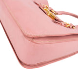 Miu Miu Madras Leather Top Handle Handbag