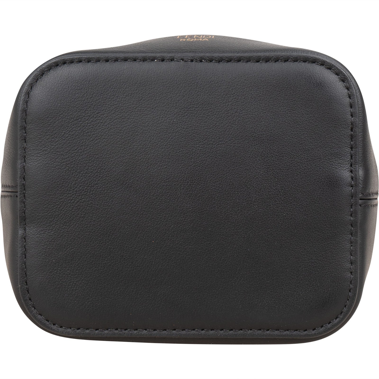 Fendi Monogram FF Mini Mon Tresor Bucket Shoulder Bag - vintageandkickz