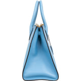 Prada Saffiano Leather Small Promenade Double Zip Kelly Style City Handbag