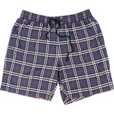 Burberry Blue Archive Check Monogram Swim Shorts (M)