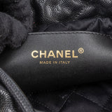 Chanel 22 Stitching Caviar Leather Small Drawstring Crossbody Bag