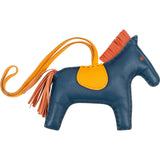 Hermès Tricolor Leather Rodeo MM Pendant