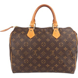 Louis Vuitton Monogram Canvas Speedy 30 Handbag