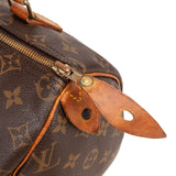 Louis Vuitton Monogram Canvas Speedy 25 Handbag