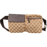 Gucci Monogram GG Canvas Belt Crossbody Bag