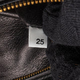 Prada Cavallino Hair Animal Print Leopard Double Flap Shoulder Bag