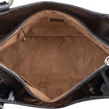 Cartier Black Patent Leather Marcello de Cartier Handbag