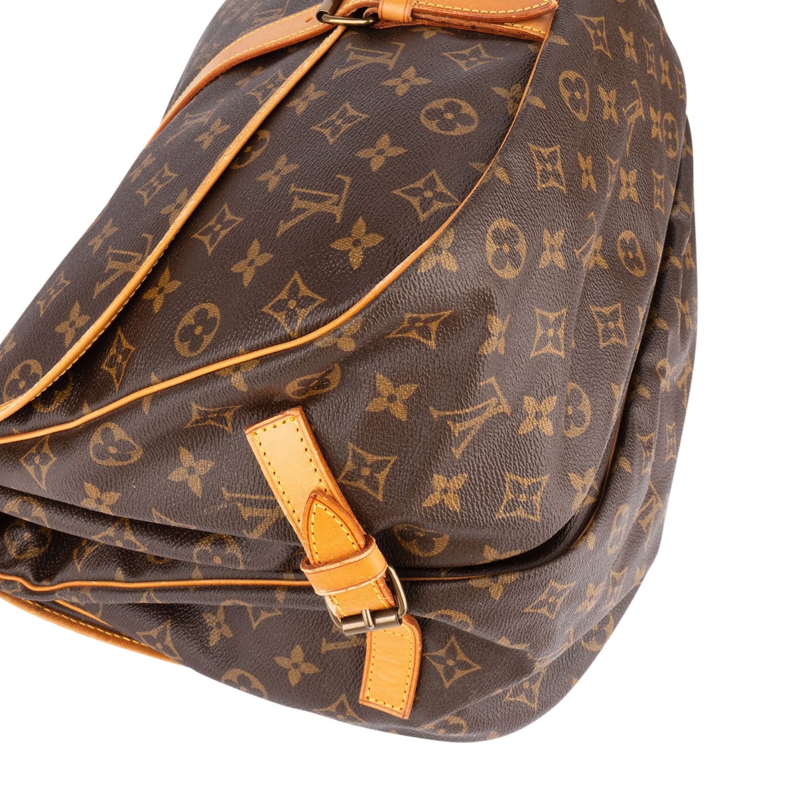 Louis Vuitton Monogram Canvas Saumur 35 Crossbody Bag - vintageandkickz