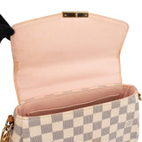 Louis Vuitton Monogram Damier Azur Croisette Handbag